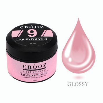 Crooz Рідкий полігель Liquid Polygel 9, 30 мл 00000029370 фото