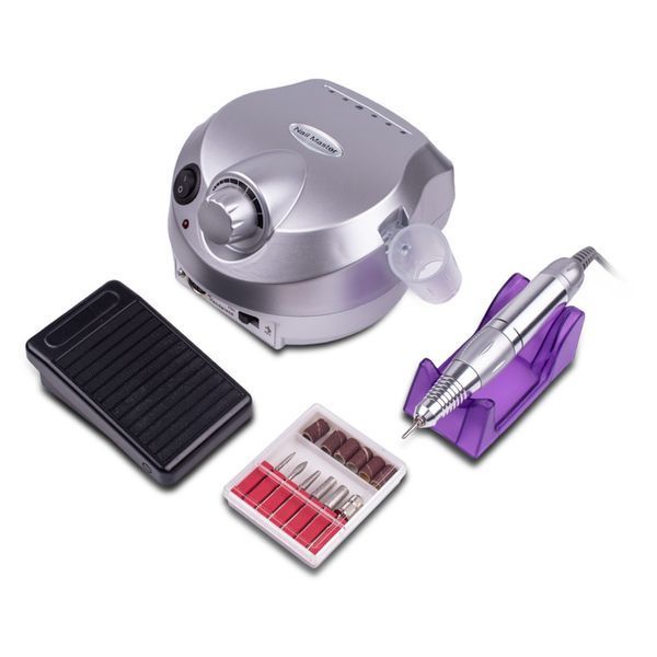 Фрезер для манікюру BUCOS ZS-601 PRO SILVER (45W/35000об) 22767 фото