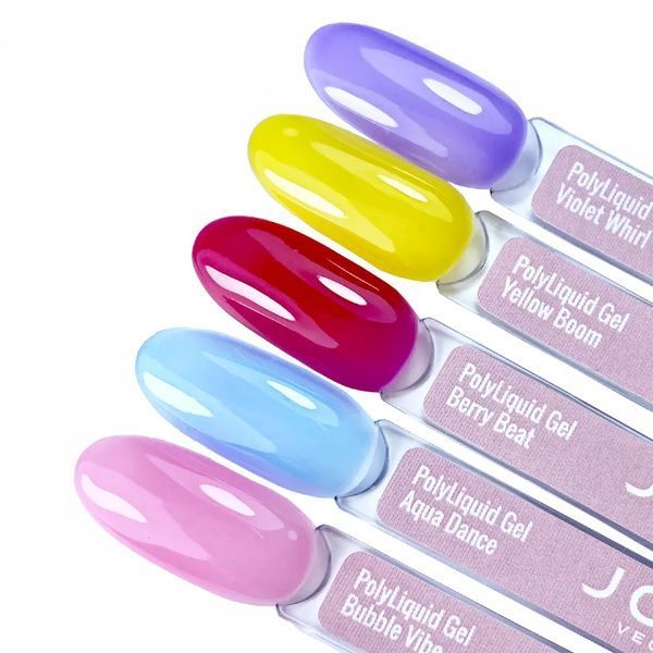 JOIA Vegan Рідкий гель PolyLiquid Gel, Aqua Dance, 8 мл 00000035639 фото