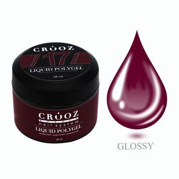 Crooz Рідкий полігель Liquid Polygel 17, 30 мл 00000029378 фото