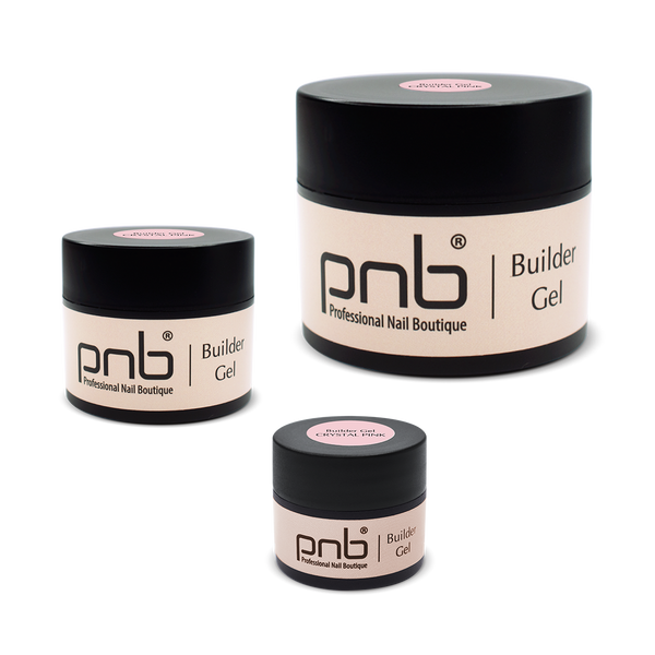 PNB Гель прозоро-рожевий One Phase Builder Gel Crystal Pink 5 мл 00000013211 фото