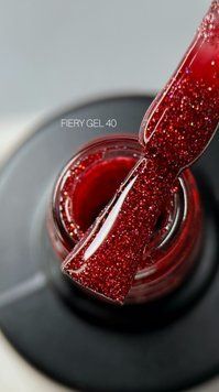 Saga Professional Світловідбивний гель лак Fiery gel №40 9 мл 00000025104 фото