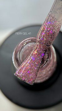 Saga Professional Світловідбивний гель лак Fiery gel №41 9 мл 00000025105 фото