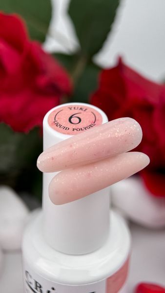 Crooz Рідкий полігель YUKI Liquid Polygel 6, 15 мл 00000030089 фото