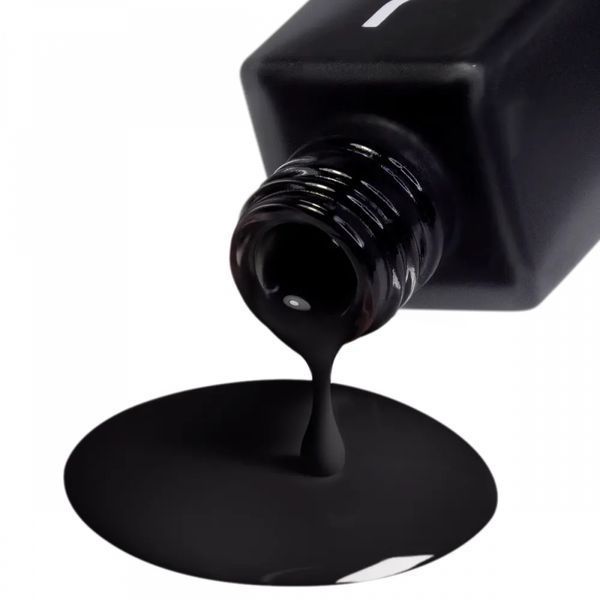 JOIA Vegan Лак для нігтів Nail care polish 4in1, 10 Perfect black, 8мл 00000033137 фото
