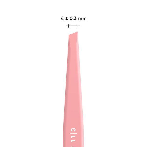 Staleks Пінцет для брів BEAUTY & CARE 11 TYPE 3 (широкі скошені кромки) 00000023955 фото