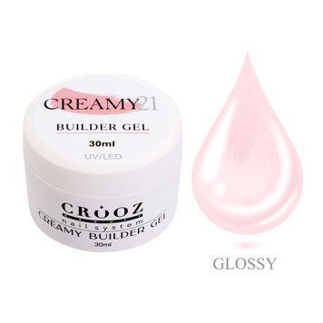 Crooz Гель для нарощування Creamy Builder gel 21, 30 мл 00000033200 фото