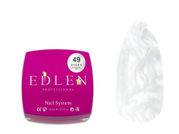 Edlen Моделюючий Гель Builder Gel №49 Pearl 15 ml 00000034501 фото