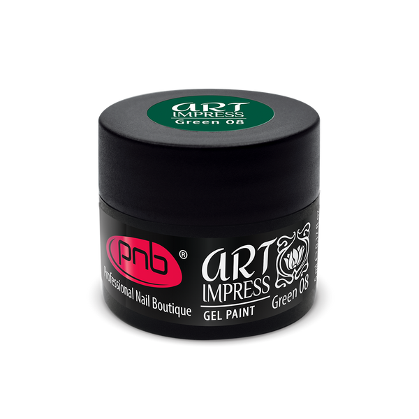 PNB Гель-фарба Арт Імпрес 8 зелена Art Impress gel paint green 5мл 00000019512 фото