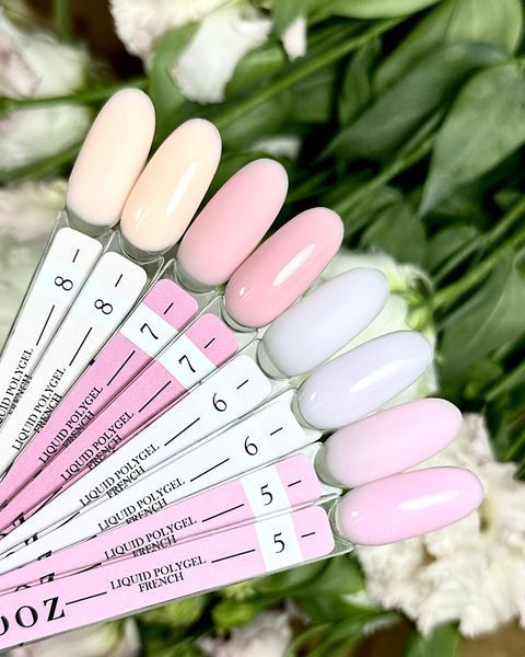 Crooz Рідкий полігель FRENCH Liquid Polygel 7, 15 мл 00000029466 фото