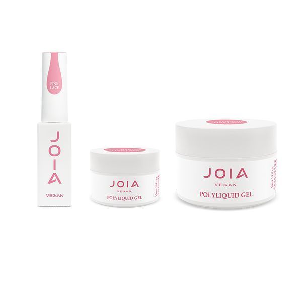 JOIA Vegan Рідкий гель для моделювання PolyLiquid gel Pink Lace 50 мл 00000025166 фото
