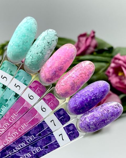 Crooz Гель для дизайну Candy gel 6, 5г 00000025546 фото