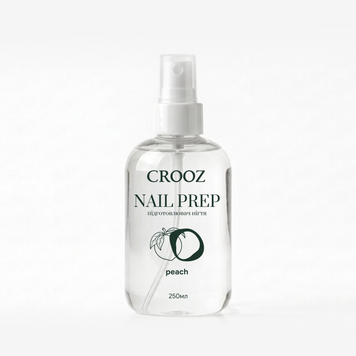 Crooz Підготовлювач нігтя Nail Prep 3 в 1 Peach 250 мл (ПРОЗОРА) 00000037932 фото
