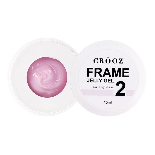 Crooz Гель для нарощування FRAME JELLY GEL №02 15мл 00000036228 фото