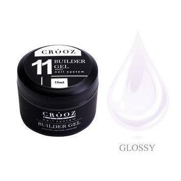 Crooz Гель для нарощування Builder Gel 11 WHITE, 15 мл 00000028730 фото