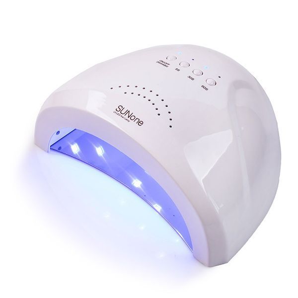 Лампа для манікюру гібридна SUN ONE 48 W (White) 00000005726 фото