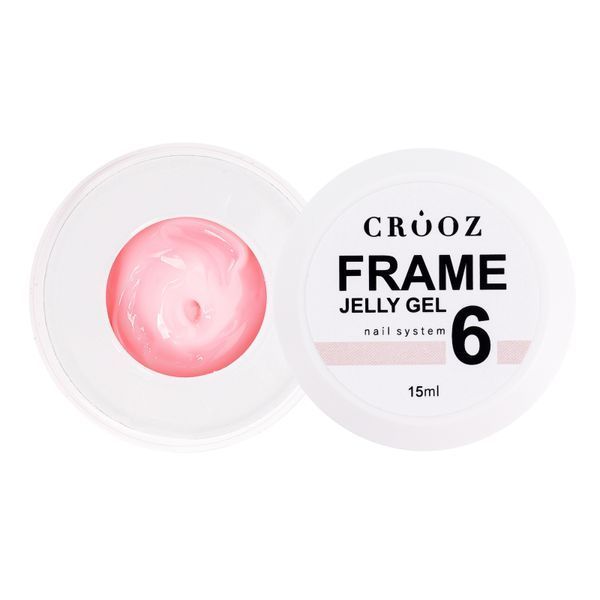 Crooz Гель для нарощування FRAME JELLY GEL №06 15мл 00000036232 фото