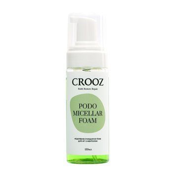 Crooz Міцелярна очищуюча пінка для ніг з ментолом PODO MICELLAR FOAM 150 мл 00000036860 фото