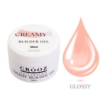 Crooz Гель для нарощування Creamy Builder gel 8, 30 мл 00000029635 фото