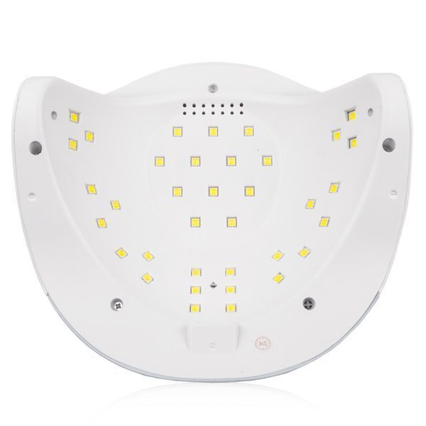 Лампа для манікюру гібридна з ручкою LED + UV SUN BQ-V5 120 W (Macaroon Pink) 00000017667 фото