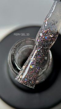Saga Professional Світловідбивний гель лак Fiery gel №33 9 мл 00000024425 фото